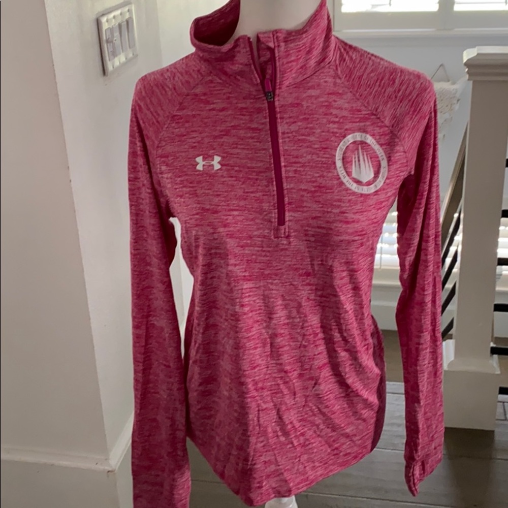 New W/O tags IMG Academy Under Armour 1/4 zip top